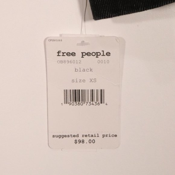 NWT Free People X Revolve Rumors Jacket in Black - Picture 12 of 16